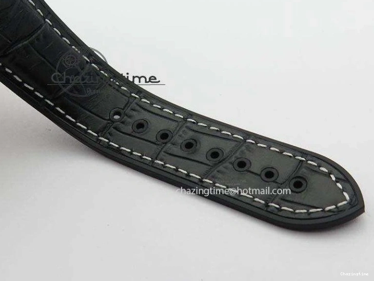 0326 Breathable Seamaster Professional Chrono RG Black Ceramic Black Dial On Black Gummy Strap A 8214